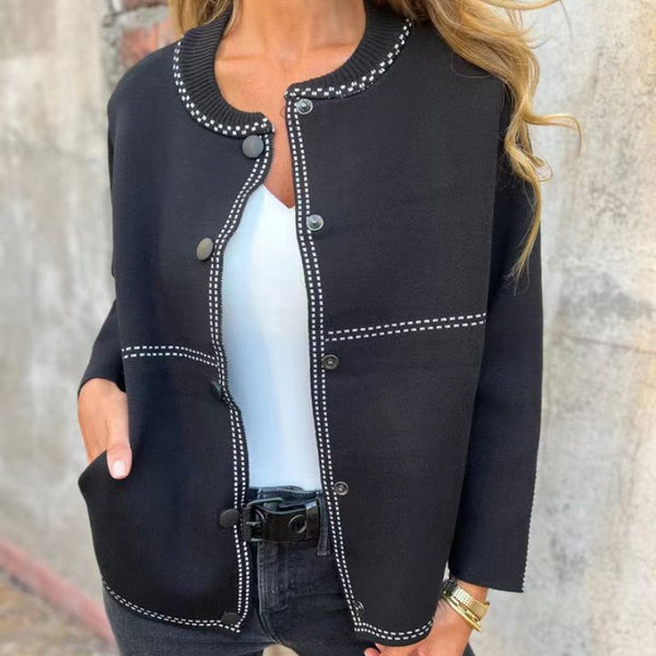 Eleanor - Cárdigan con Tapeta de Botones