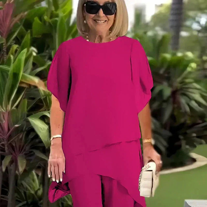 Lianah - Conjunto De Blusa y Pantalón Ancho