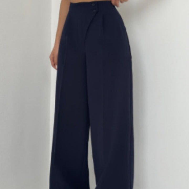 Mariani - Pantalones Anchos De Moda