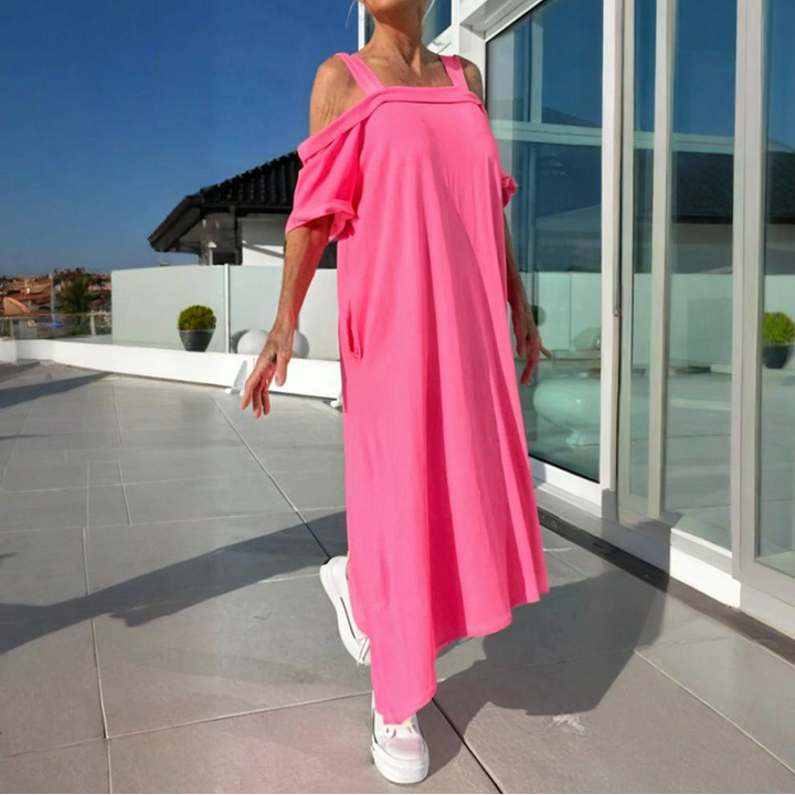 Mariyana - Maxivestido Sin Hombros