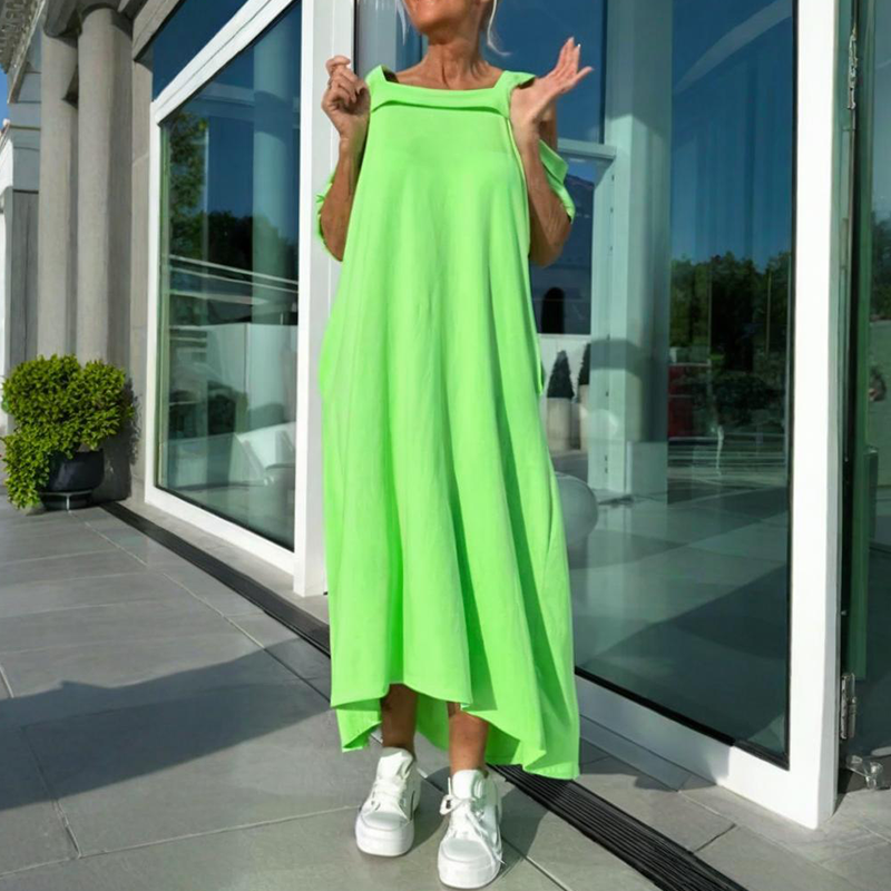Mariyana - Maxivestido Sin Hombros