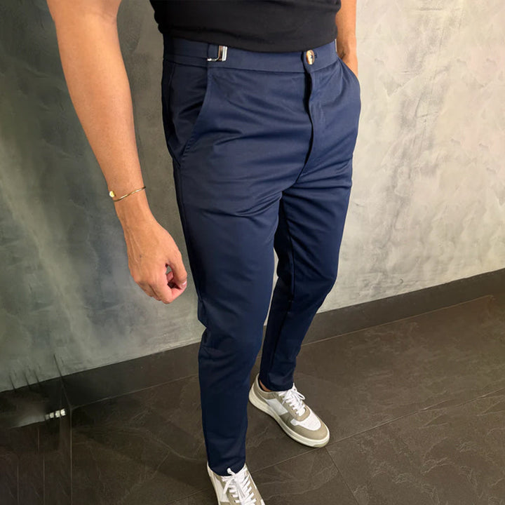 Zulfiandi - Pantalones Elásticos Elegantes y Ajustados