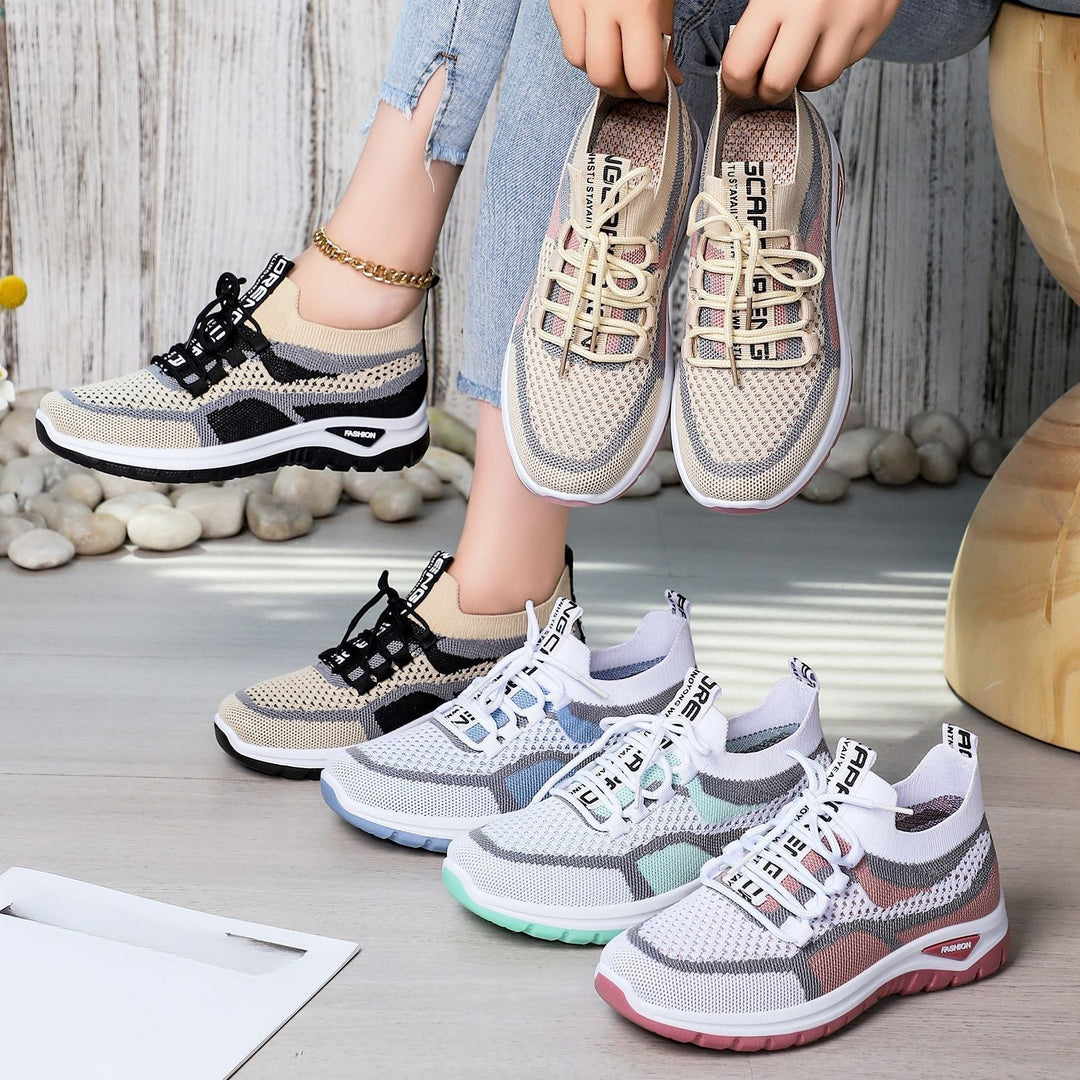 Thera - Zapatos Casuales Con Cordones Antideslizantes