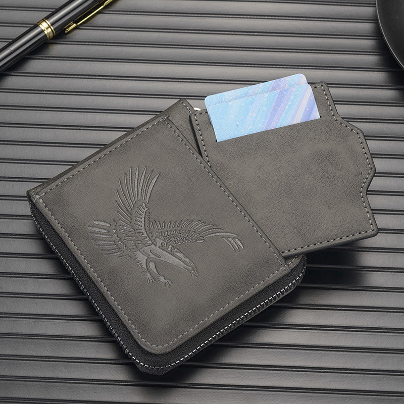 Shawn - Cartera De Lujo Con Relieve De águila