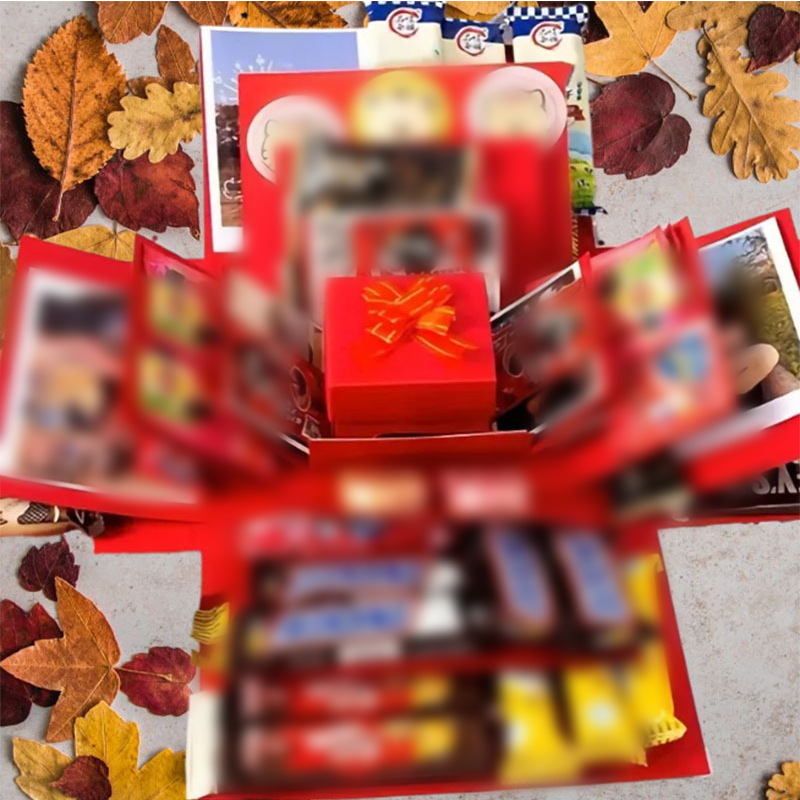 MagicUnfold - Kit De Caja Regalo Sorpresa Explosiva