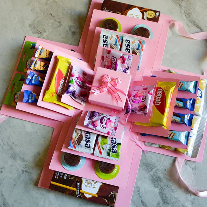 MagicUnfold - Kit De Caja Regalo Sorpresa Explosiva