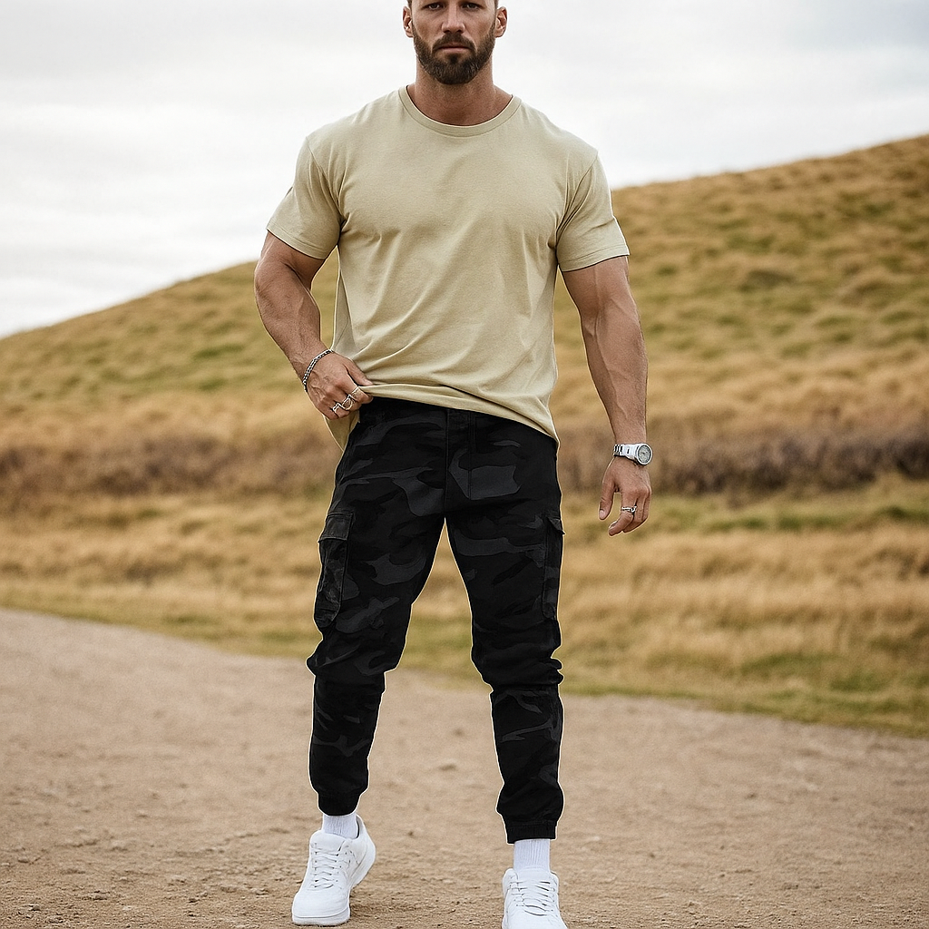 Damjan - Pantalones De Camuflaje Prima