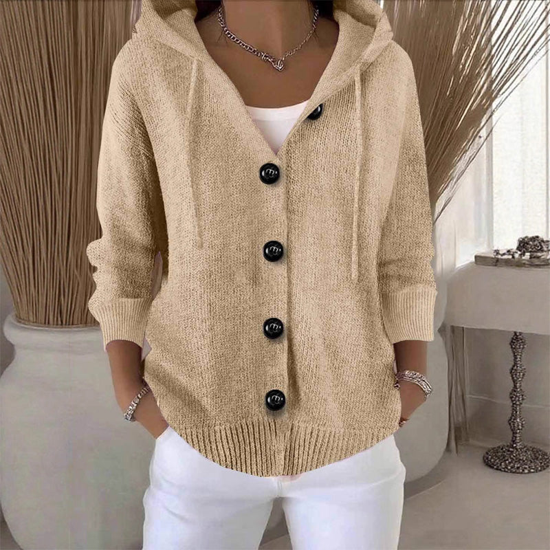 Kumari - Chaqueta Tipo Cárdigan de Manga larga Con Botones
