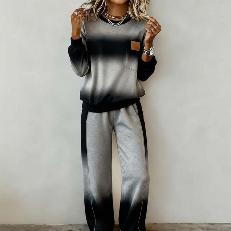 Helinza - Conjunto De Top y Pantalones Informales