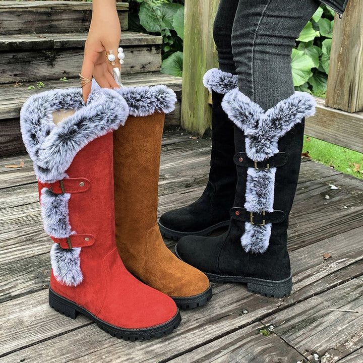 Zooey - Elegantes Botas Antideslizantes Para La Nieve