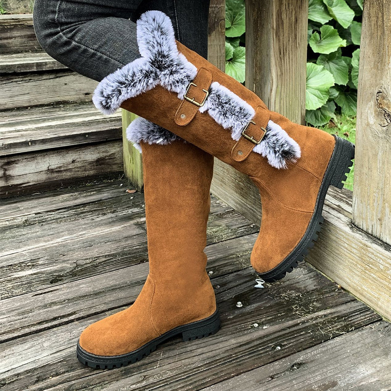 Zooey - Elegantes Botas Antideslizantes Para La Nieve