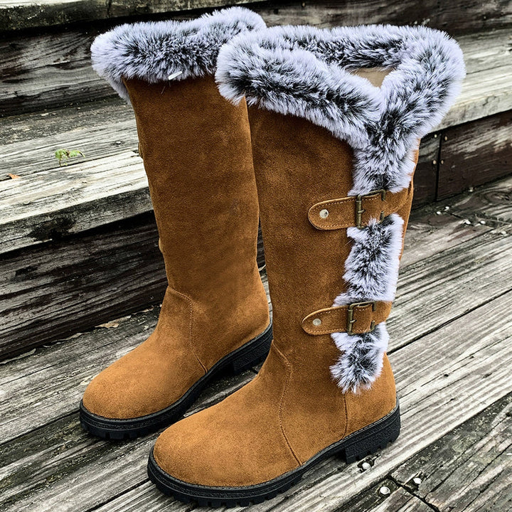 Zooey - Elegantes Botas Antideslizantes Para La Nieve