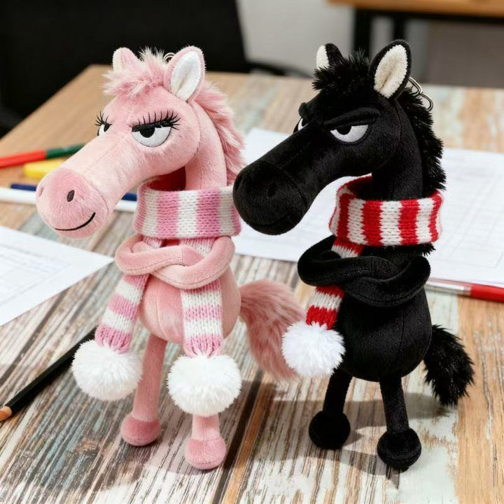 TinyHorse - Títere de Mano Suave Hecho a Mano
