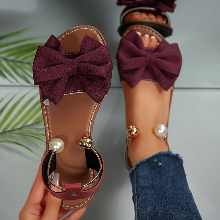 Maham - Elegantes Sandalias Con Correa al Tobillo