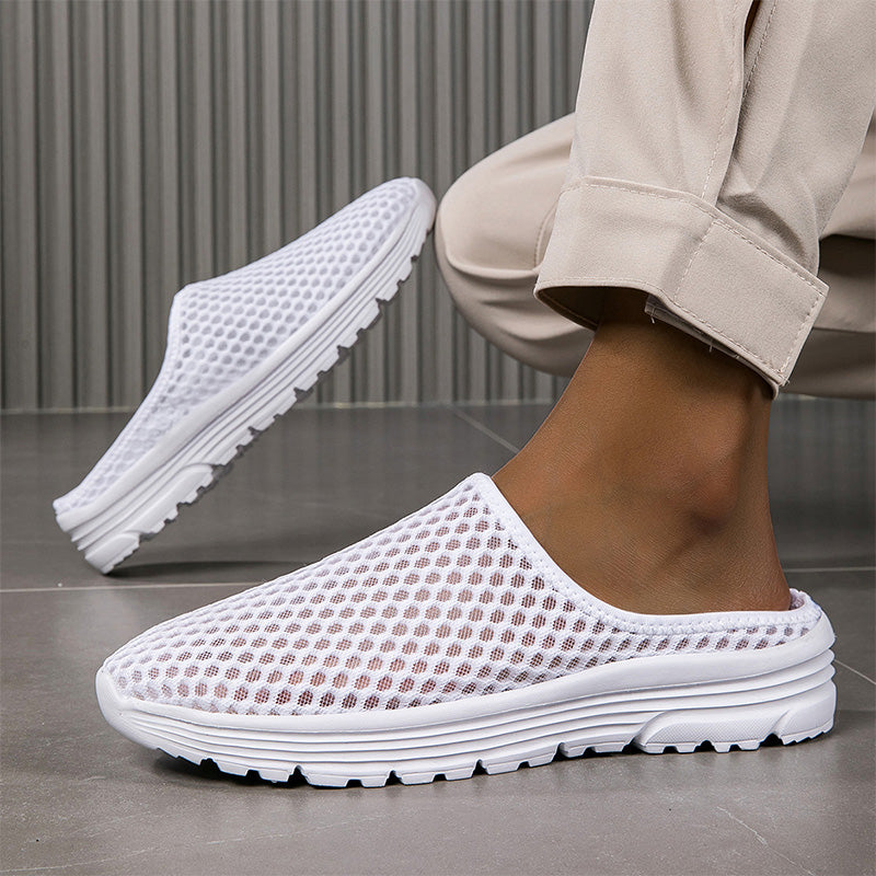 Nesrine - Zapatos Tipo Mule De Malla Transpirable