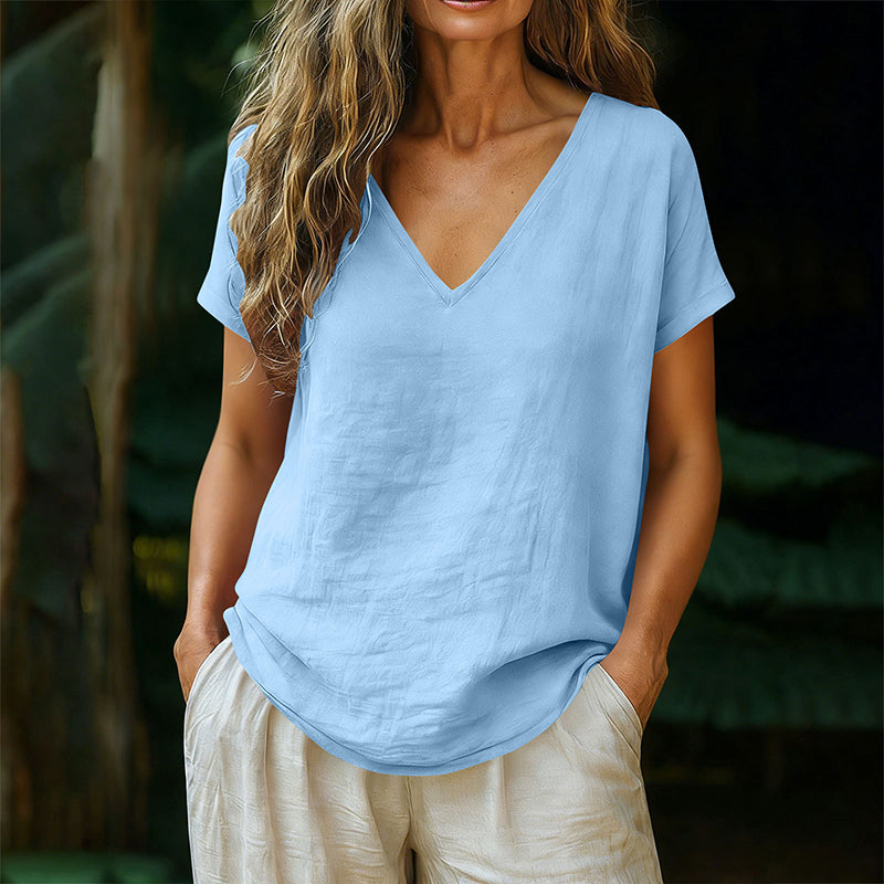 Norrah - Camiseta Con Cuello en V