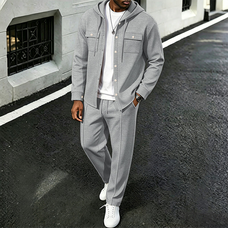 Waylon - Conjunto De Chaqueta Con Capucha Y Pantalones Con Estampado De Rombos