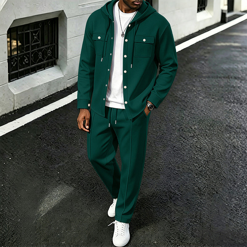 Waylon - Conjunto De Chaqueta Con Capucha Y Pantalones Con Estampado De Rombos