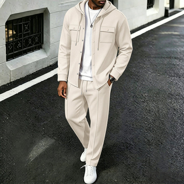 Waylon - Conjunto De Chaqueta Con Capucha Y Pantalones Con Estampado De Rombos