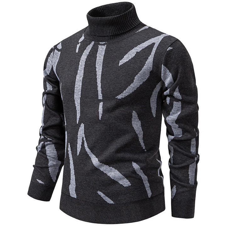 Tyrel - Jersey Informal De Punto Con Estampado Abstracto