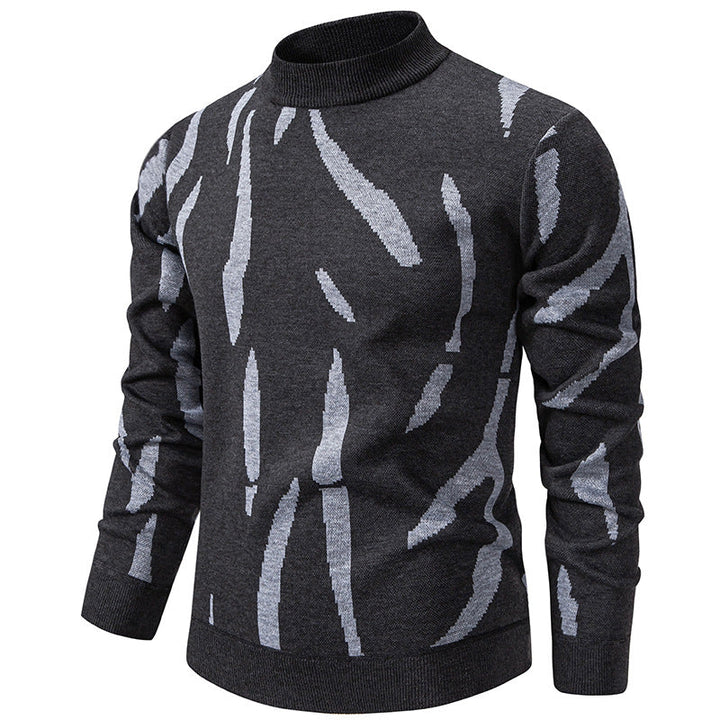 Tyrel - Jersey Informal De Punto Con Estampado Abstracto