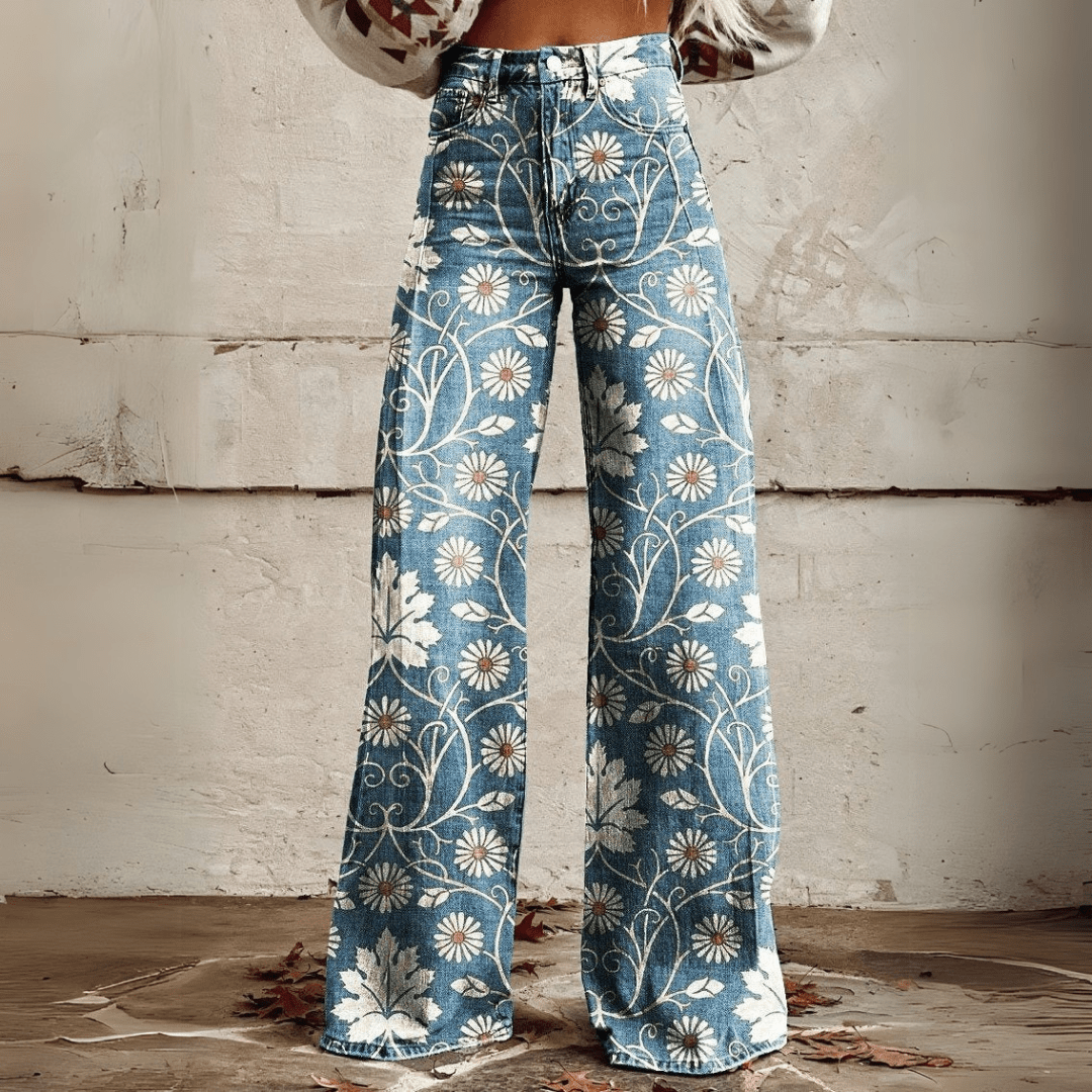 Mariola - Pantalones Boho Vintage