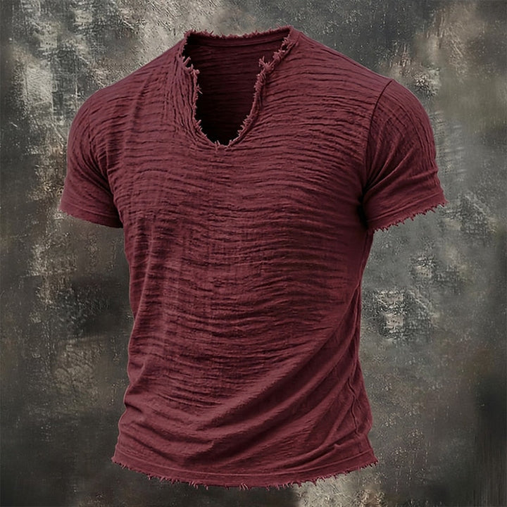 Pavel - Camiseta Vintage Con Cuello en V