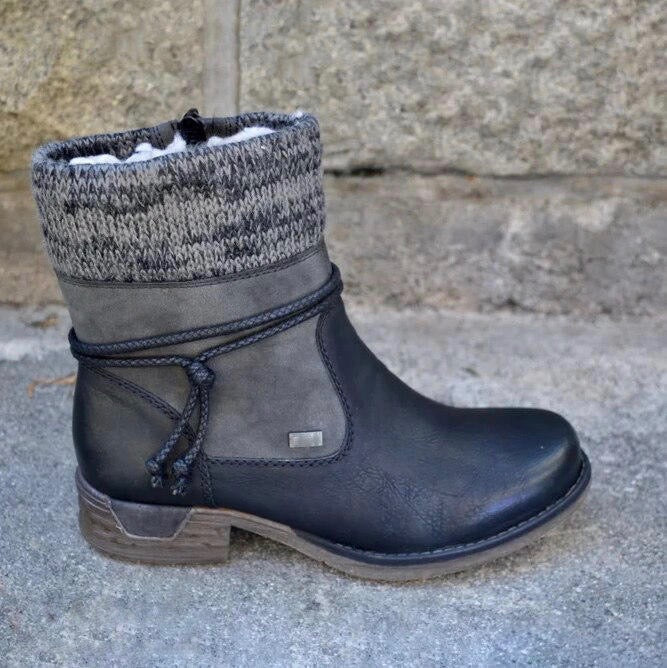Bealina - Botas Cálidas De Piel Vegana