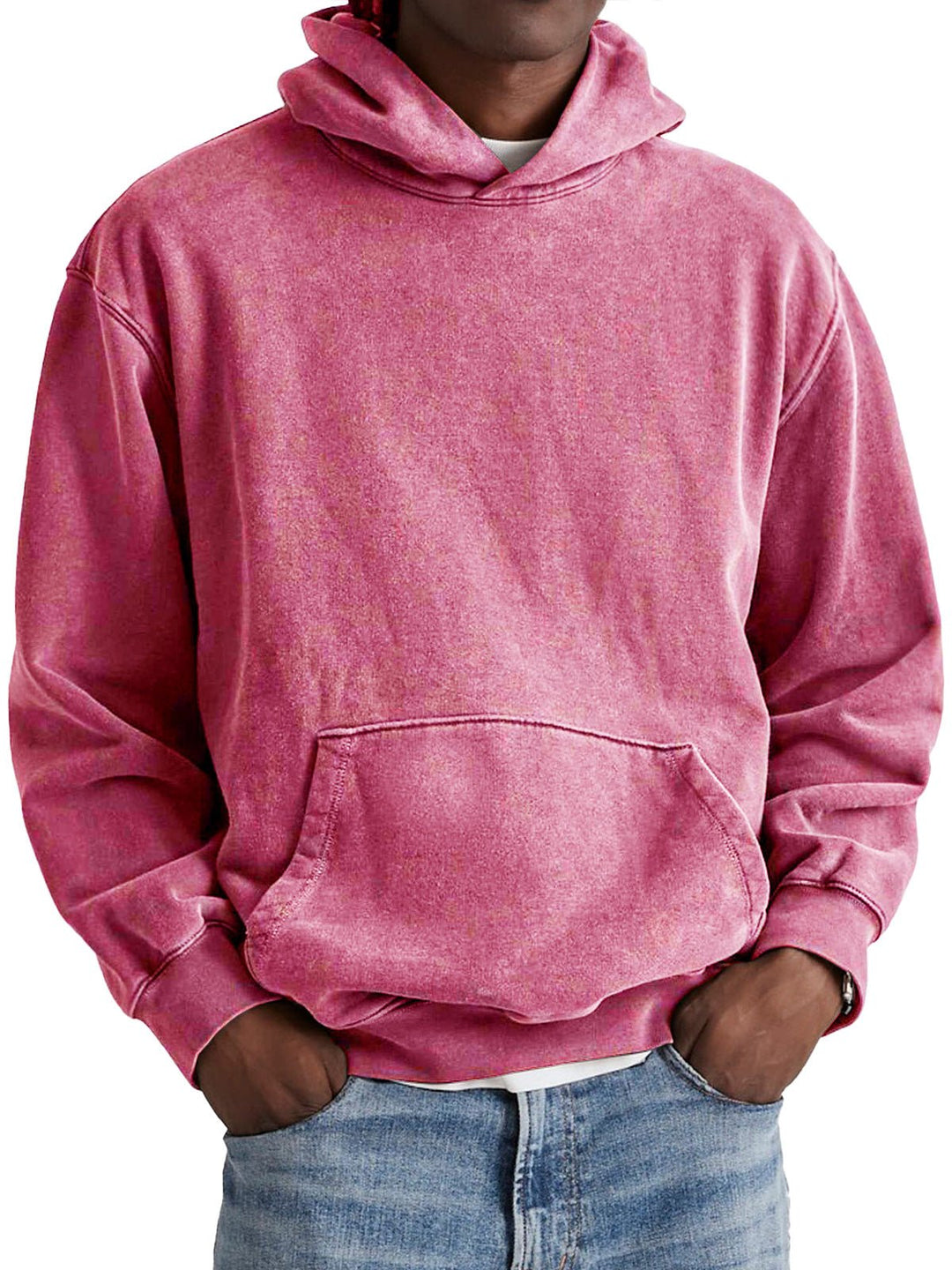 Viktore - Sudadera Con Capucha De Algodón y Manga Larga Informal