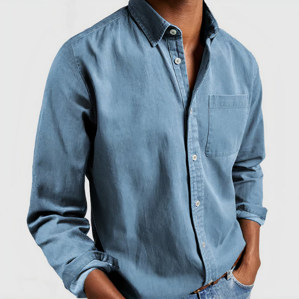 Juozapas - Camisa Versátil De Algodón Para el Verano