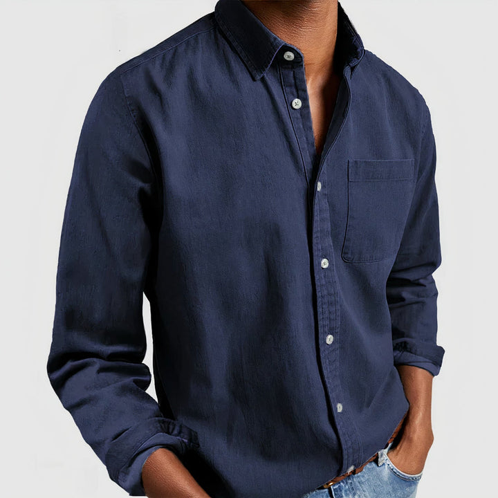 Juozapas - Camisa Versátil De Algodón Para el Verano