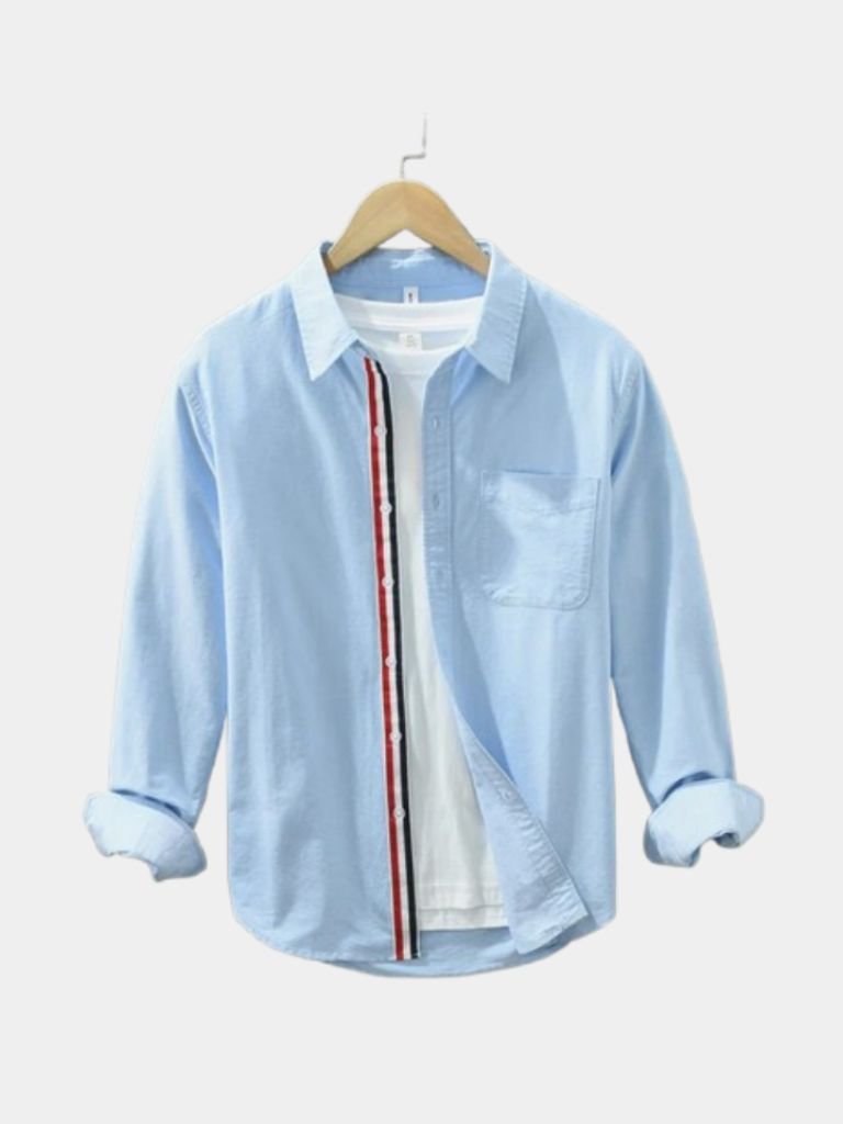 Starc - Camisa De Lino De Manga Larga