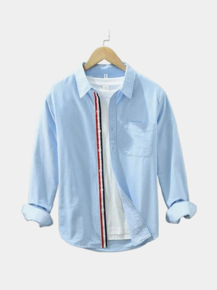 Starc - Camisa De Lino De Manga Larga