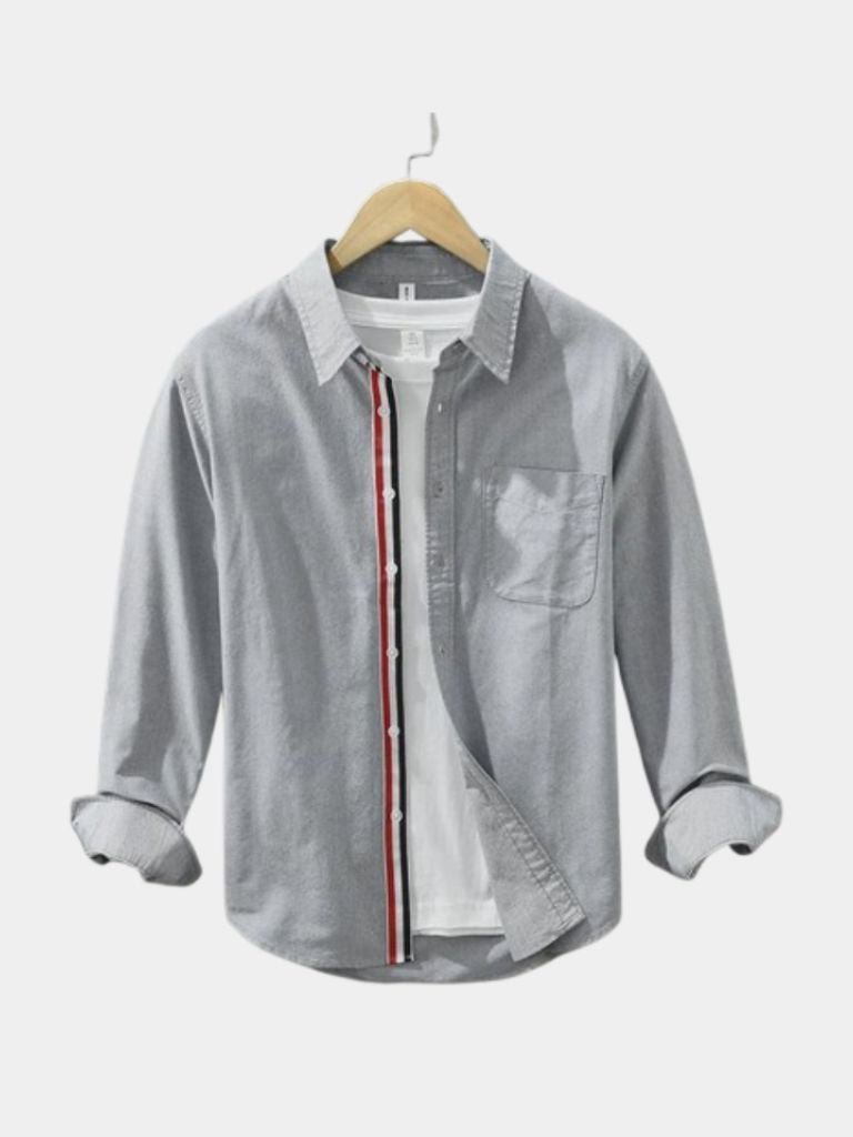 Starc - Camisa De Lino De Manga Larga