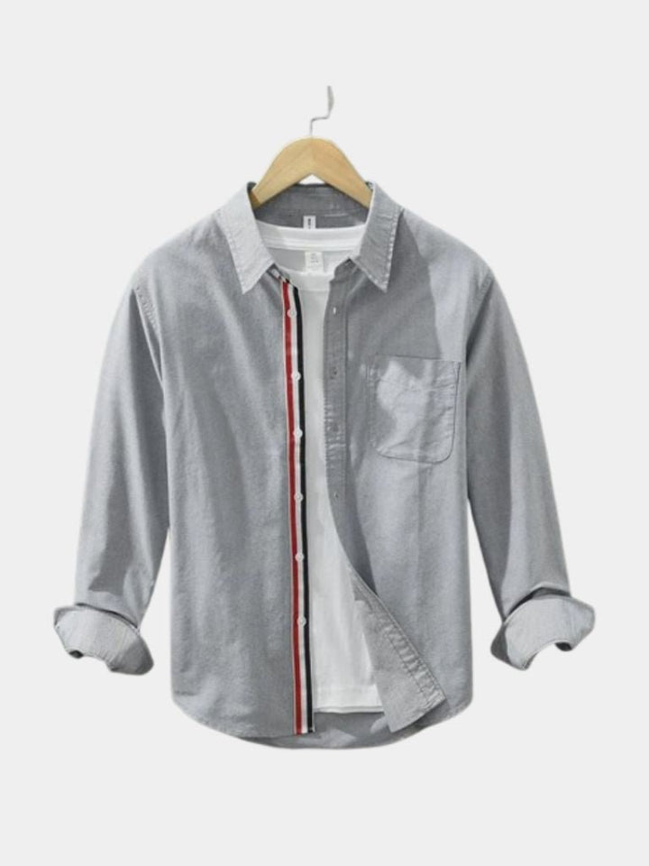 Starc - Camisa De Lino De Manga Larga