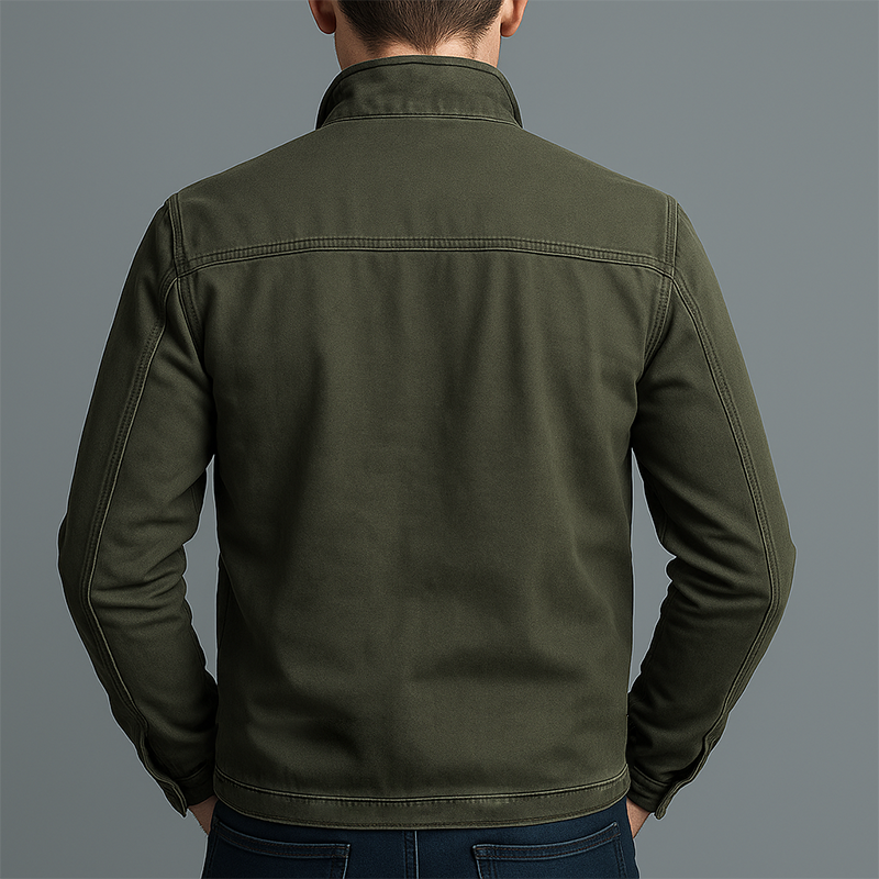 Leanar - Elegante Chaqueta Vaquera Con Cremallera